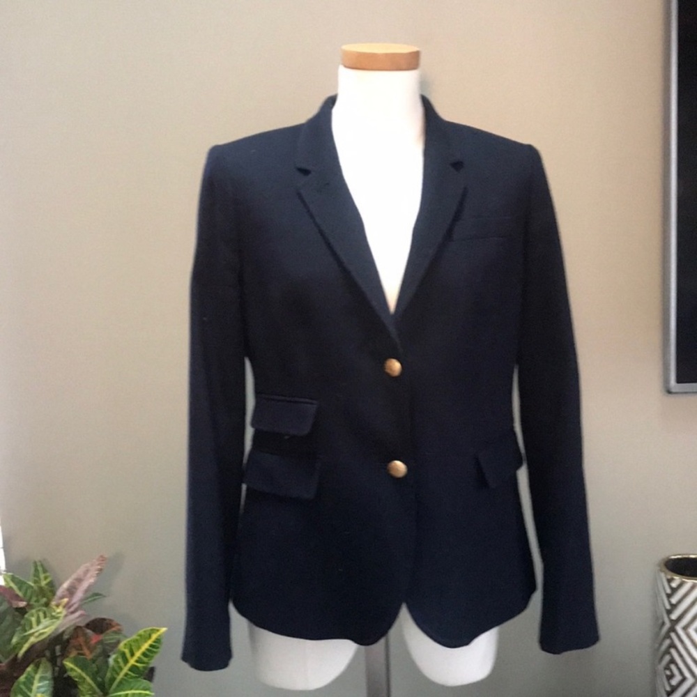J Crew navy blazer